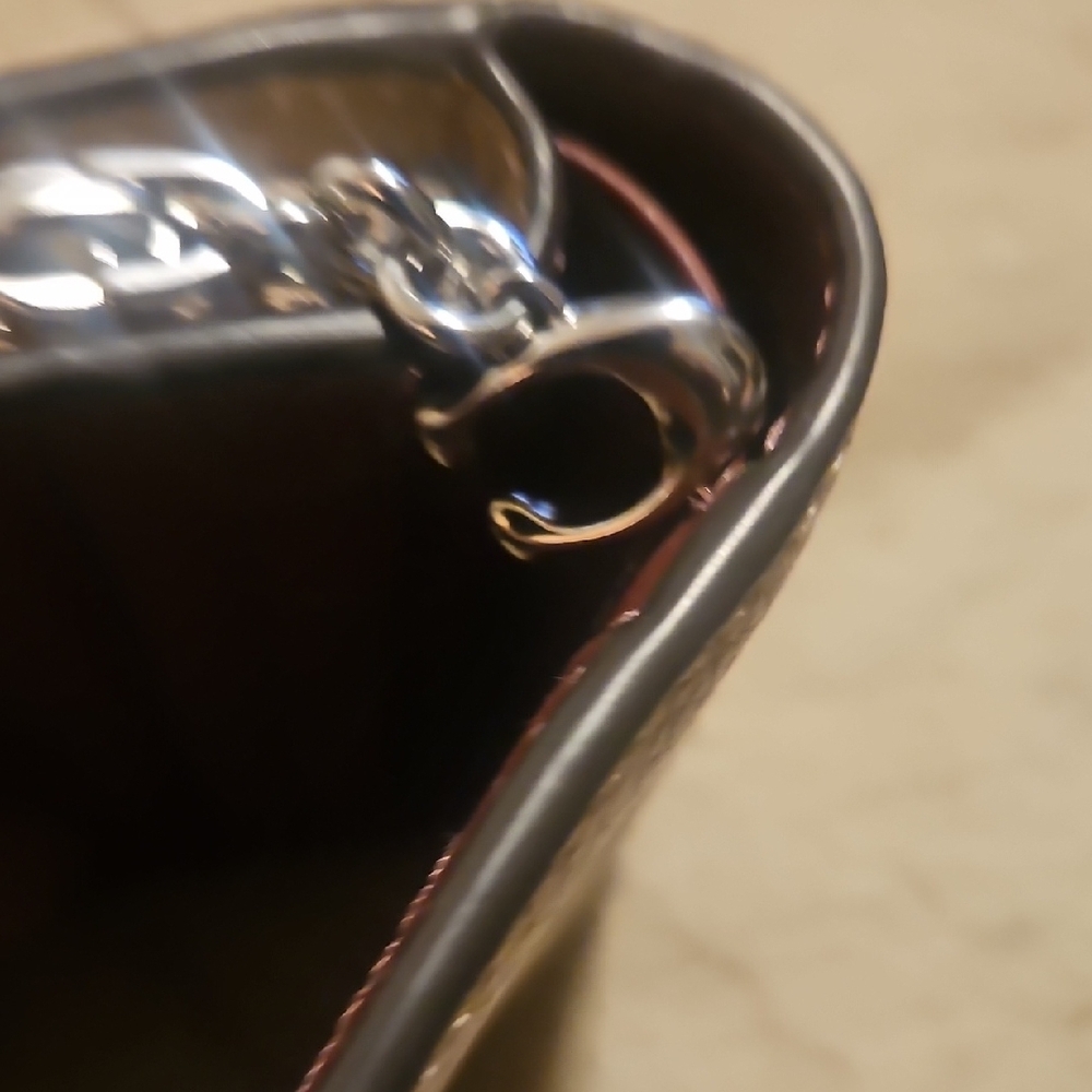 Coach Chestnut Leather Card Holder - Picture 5 of 6